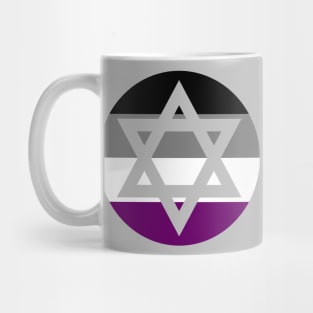 Ace Pride Star of David Mug